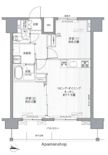 センテニアル王子神谷【9階】の間取り