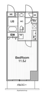 アーバンフラッツ池袋プレミアム【21階】の間取り