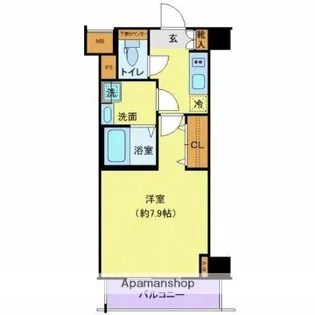 ジェノヴィア田端Ⅲグリーンヴェール【2階】の間取り