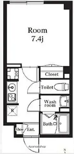 レピュア王子神谷レジデンス【3階】の間取り