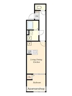 HW.HILLS 東日暮里【4階】の間取り