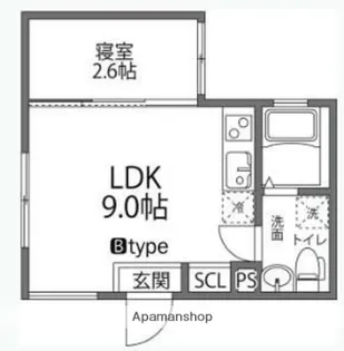 東京都北区赤羽南1丁目【マンション】の間取り
