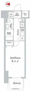 ライトハウス大塚【7階】の間取り
