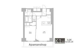 オアーゼ日暮里レジデンス【7階】の間取り