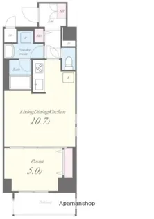 ボナール白山【9階】の間取り