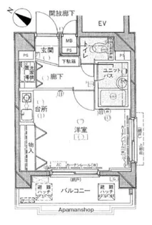 ロイヤルパレス大塚駅前【7階】の間取り