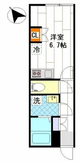 早稲田鶴巻町IMAハウス【1階】の間取り