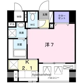 GRACE PARK【5階】の間取り