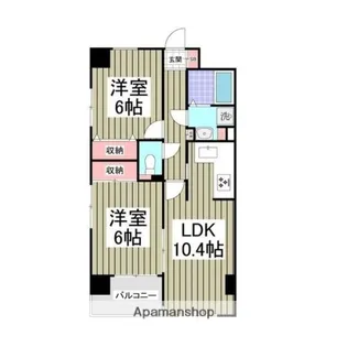 NBM【8階】の間取り