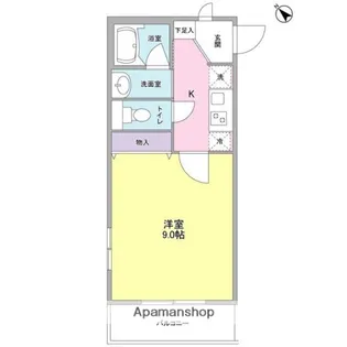 クレール根岸【3階】の間取り