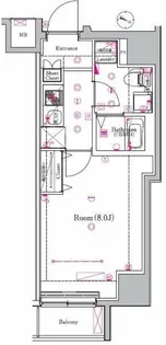 メイクスデザイン東十条【4階】の間取り