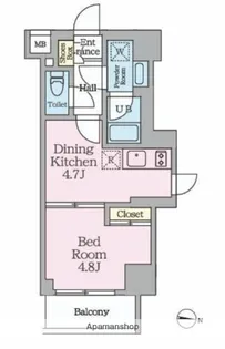 HY’S MINOWA Ⅱ【5階】の間取り
