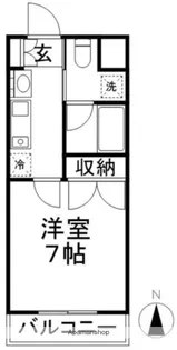 フェリエ西池袋相馬【4階】の間取り
