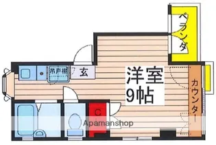 リバティ1【2階】の間取り