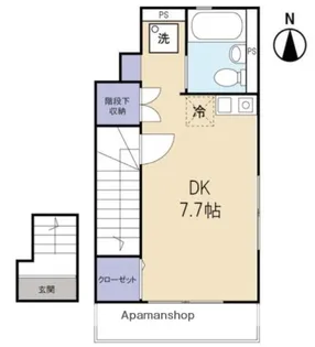 オリナス椎名町【2階】の間取り