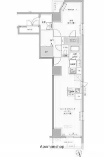 栖 浅草蔵前【9階】の間取り