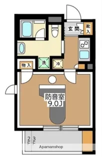 (仮称)SONORIT&233 池之端【2階】の間取り