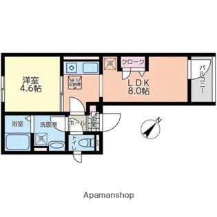 フェリス千石【3階】の間取り