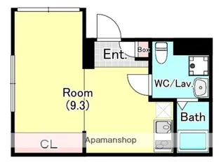 パレス池袋本町【4階】の間取り
