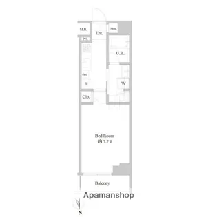 B CITY APARTMENT ITABASHI NORTH【2階】の間取り