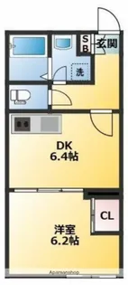 早稲田鶴巻町IMAハウス【3階】の間取り