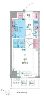 GENOVIA南千住Ⅵ SKYGARDEN【2階】の間取り