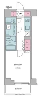 KDXレジデンス中板橋【4階】の間取り