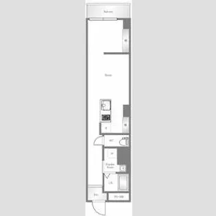 ライオンズマンション本駒込第2【105号室】の間取り