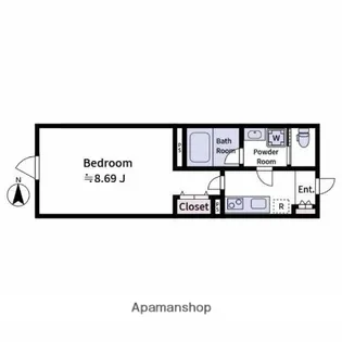 ALATO OYAMA【3階】の間取り
