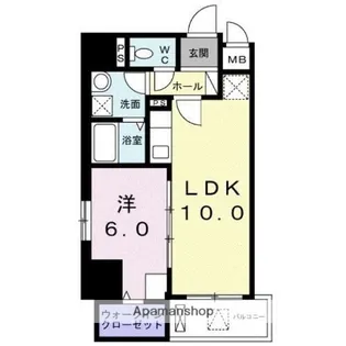 E.ステージ 新御徒町【9階】の間取り