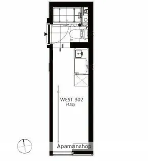 SN神楽坂WEST【3階】の間取り