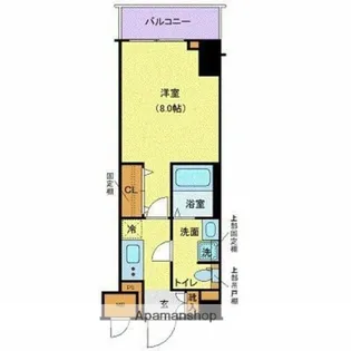 LEXE文京白山【5階】の間取り