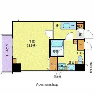 LEXE文京白山【4階】の間取り