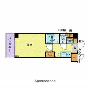 フェニックス江戸川橋【2階】の間取り