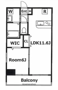 HEALEARTH4番館【5階】の間取り