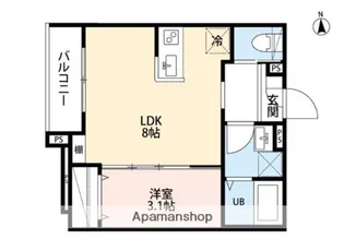 RH ITABASHI【3階】の間取り