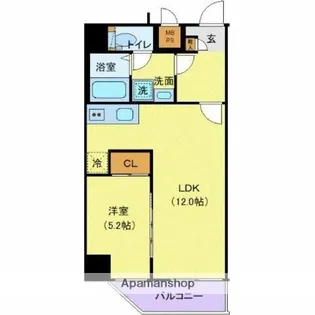 オーイズミ大塚レジデンス【2階】の間取り