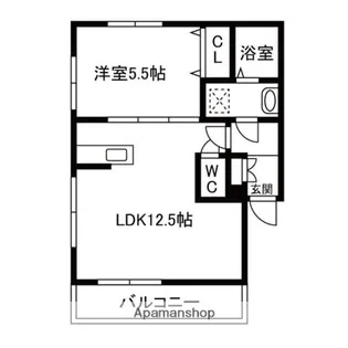メゾンYB【2階】の間取り