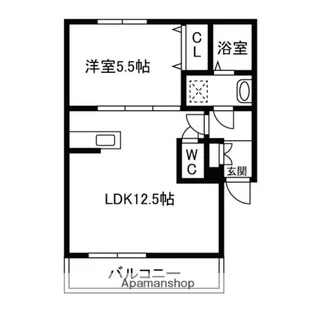 メゾンYB【2階】の間取り