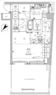 ジェノヴィア北池袋スカイガーデン【6階】の間取り