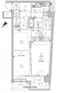 ジェノヴィア北池袋スカイガーデン【2階】の間取り
