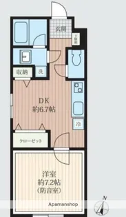 「防音マンション」VORT南常盤台レジデンス【3階】の間取り