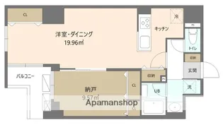 REFRAME 5 早稲田【1階】の間取り