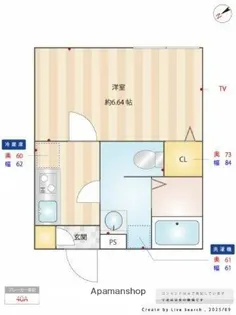 グランコート王子【1階】の間取り
