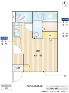 グランコート王子【1階】の間取り