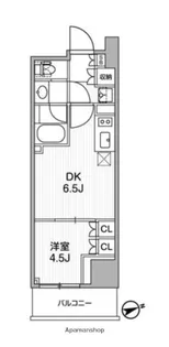 ディームス蔵前RESIDENCE【10階】の間取り