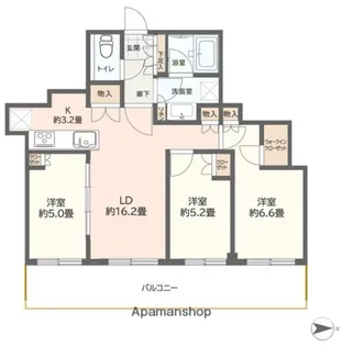 アトラズブランズタワー三河島【13階】の間取り
