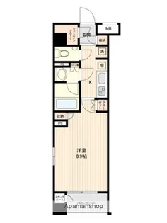 パレステージ文京江戸川橋【2階】の間取り