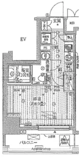 プレール・ドゥーク東京イーストⅣリバーサイド【8階】の間取り