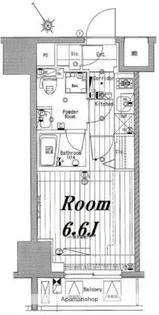 メイクスデザイン池袋【4階】の間取り